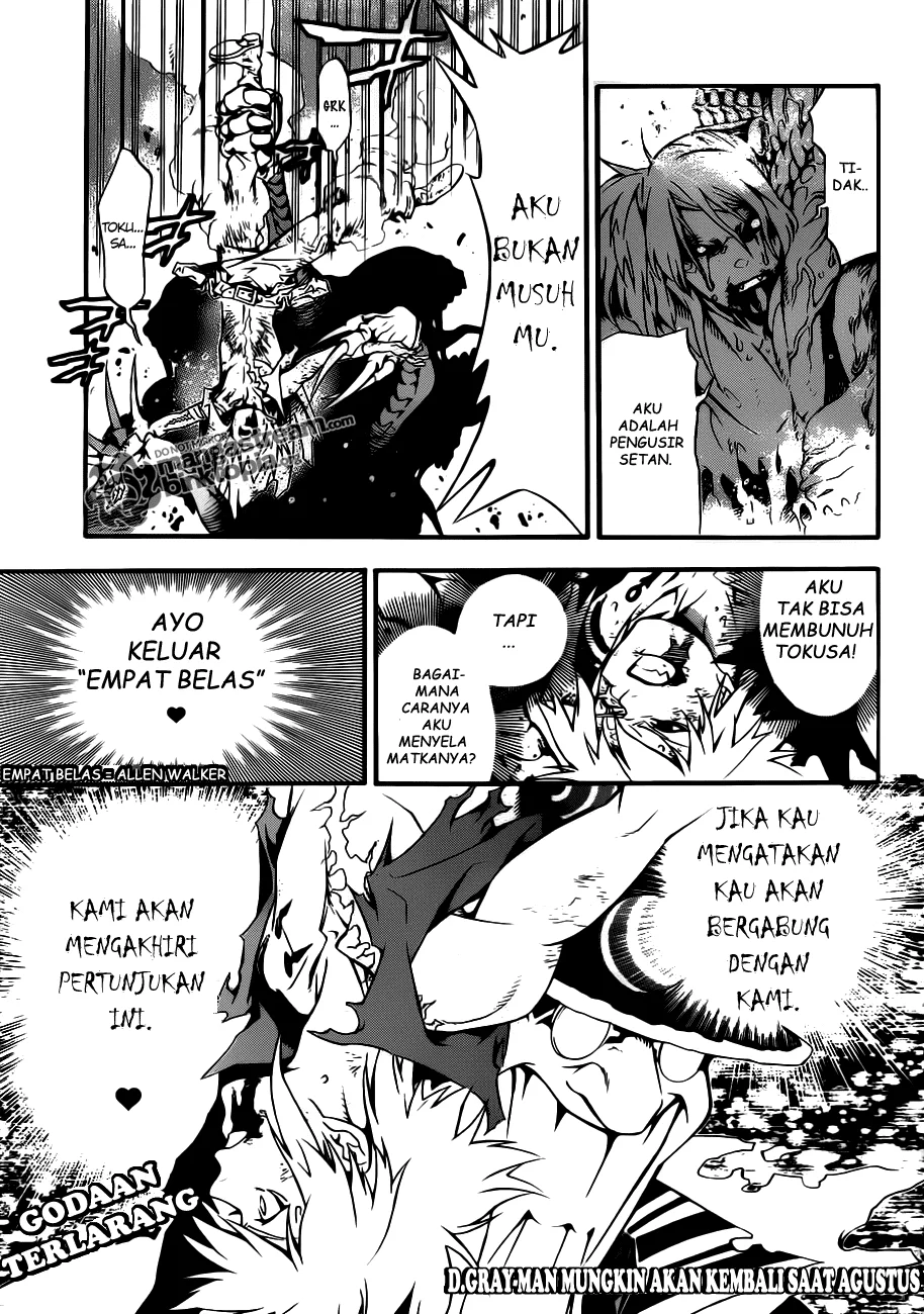 D Gray Man Chapter 195 Gambar 31