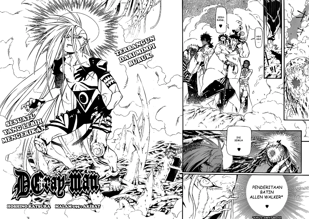 D Gray Man Chapter 195 Gambar 5