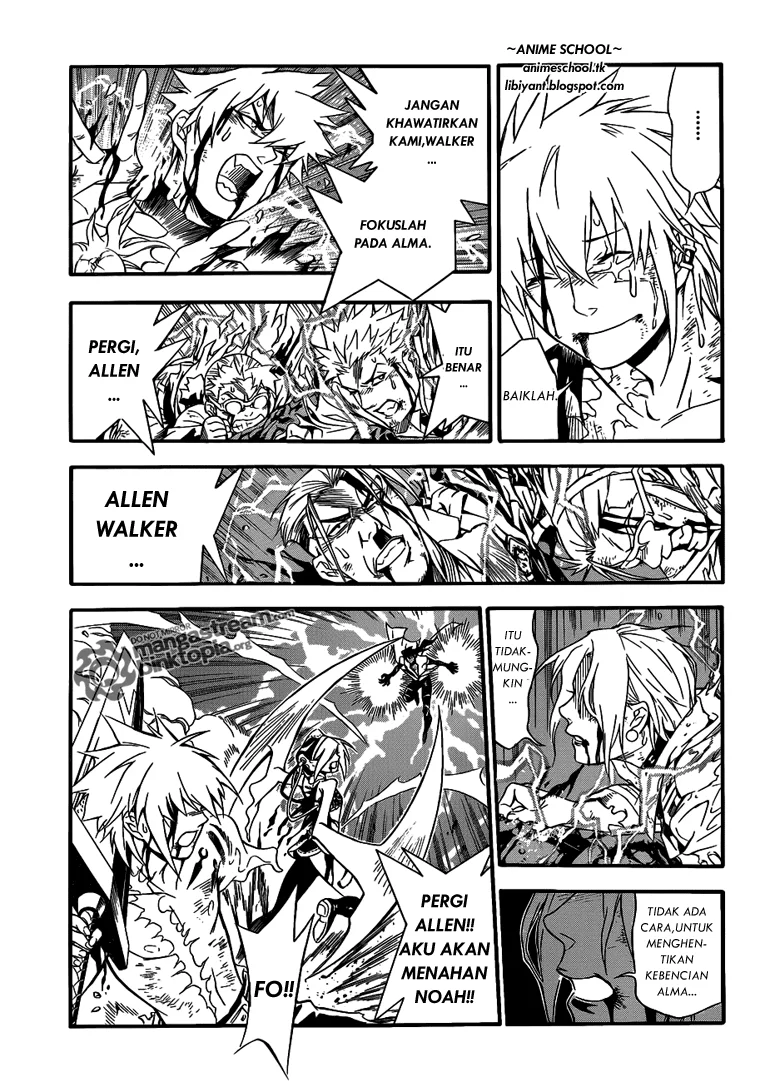 D Gray Man Chapter 196 Gambar 26