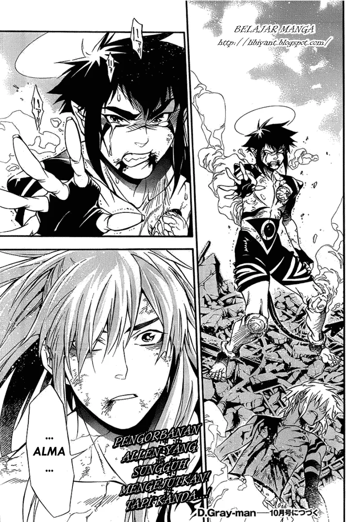 D Gray Man Chapter 197 Gambar 30