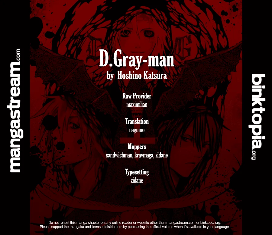 D Gray Man Chapter 198 Gambar 28