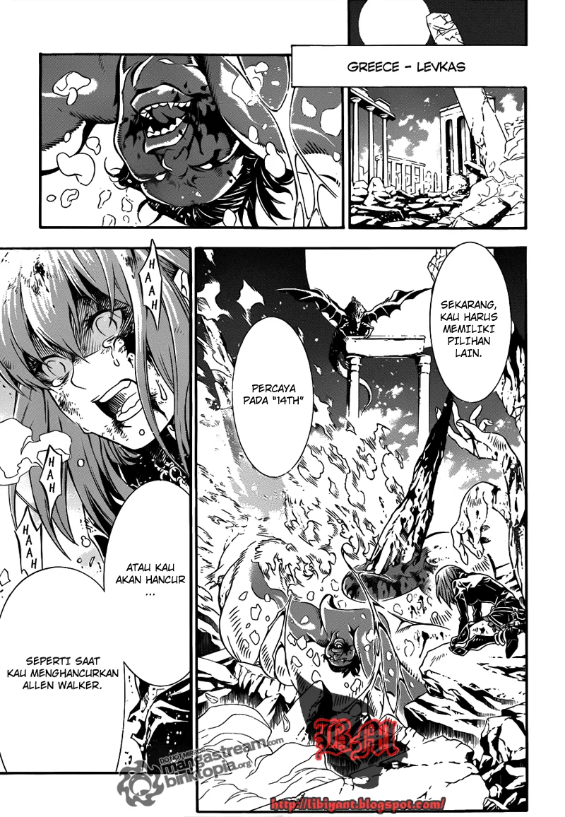 D Gray Man Chapter 200 Gambar 17