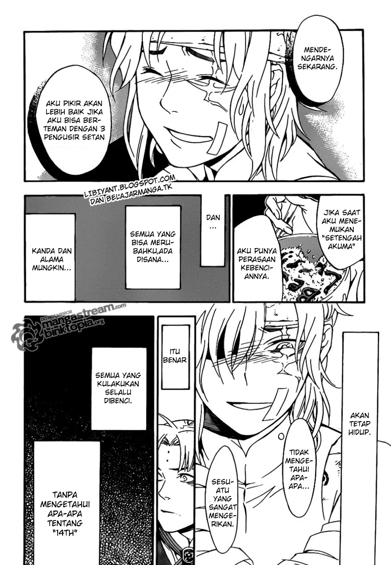 D Gray Man Chapter 202 Gambar 27