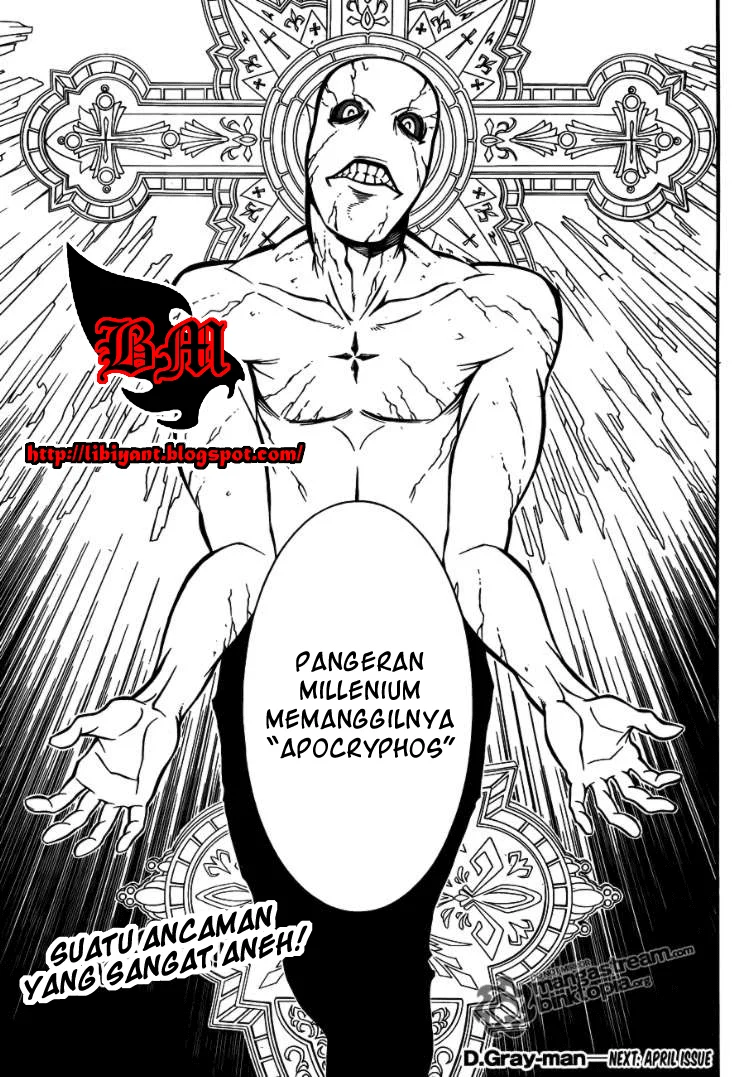 D Gray Man Chapter 203 Gambar 28