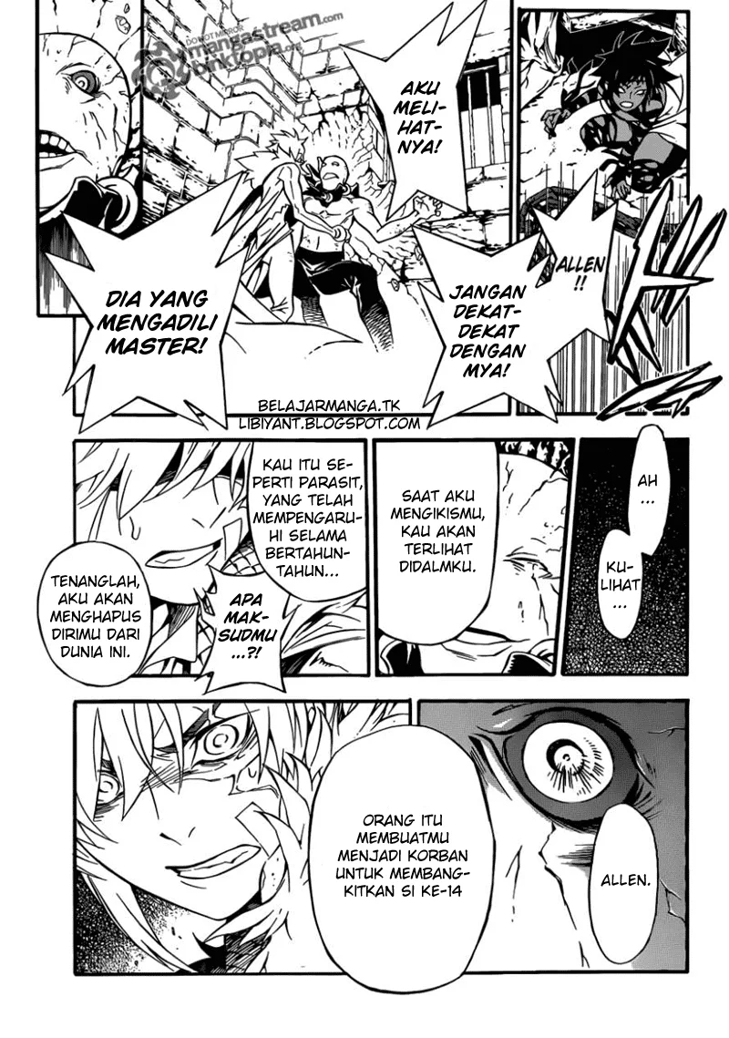 D Gray Man Chapter 204 Gambar 12