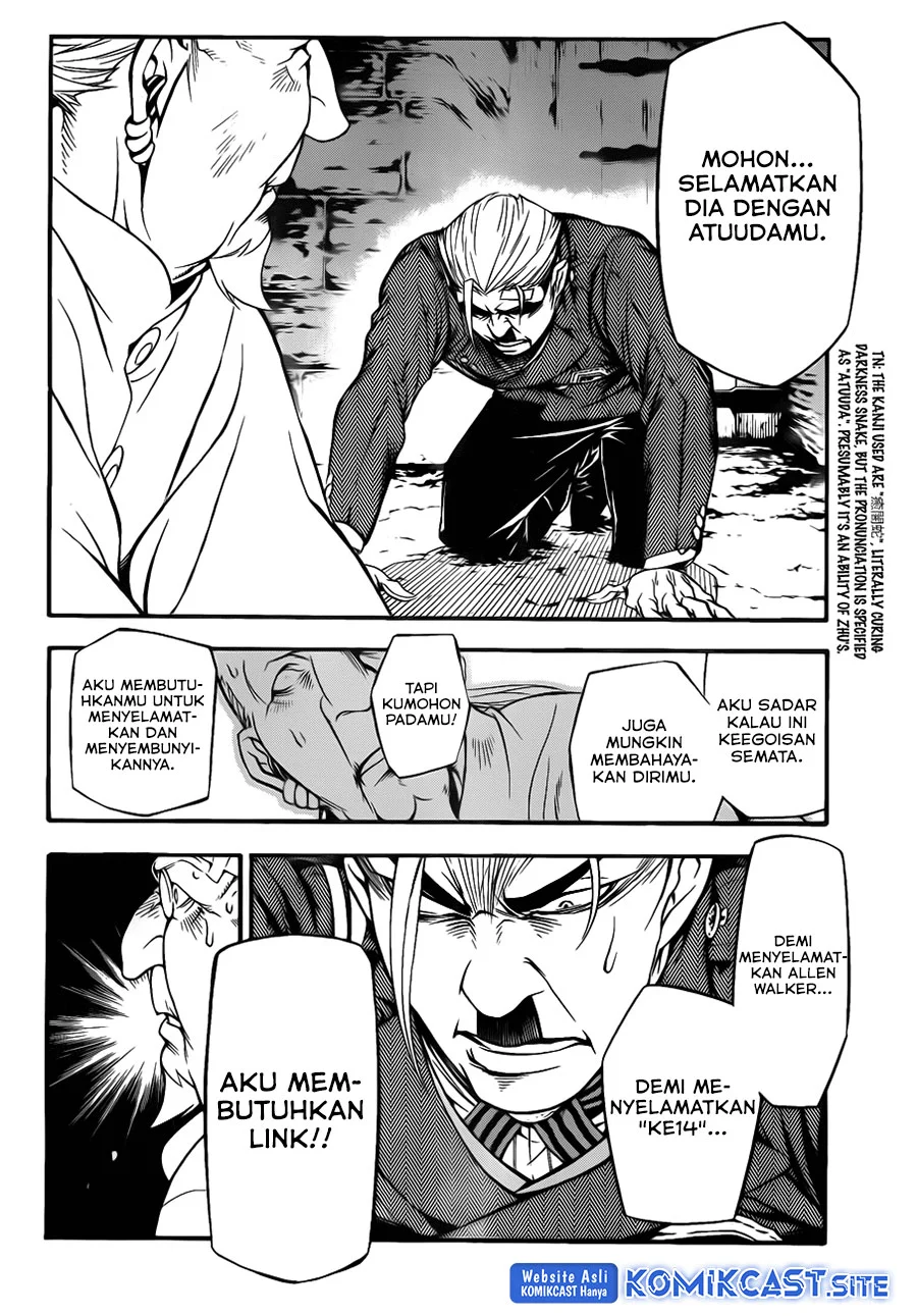 D Gray Man Chapter 205 Gambar 12