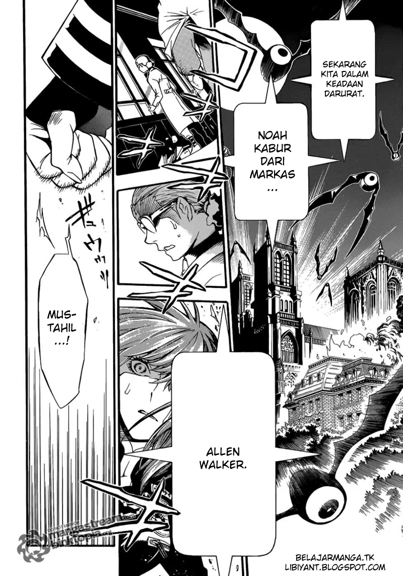 D Gray Man Chapter 206 Gambar 27