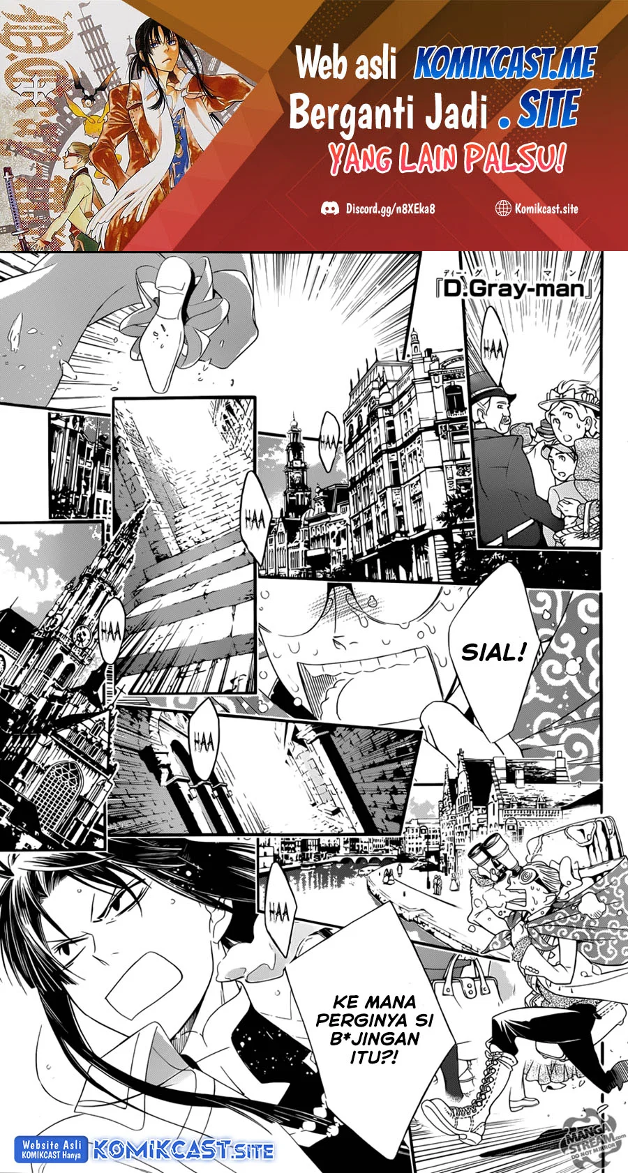 Manga D Gray Man Chapter 212 gambar 2