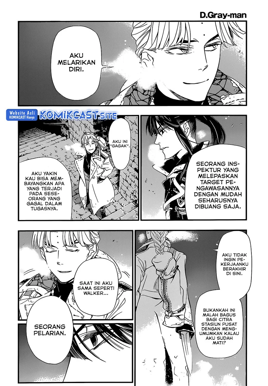 D Gray Man Chapter 213 Gambar 27
