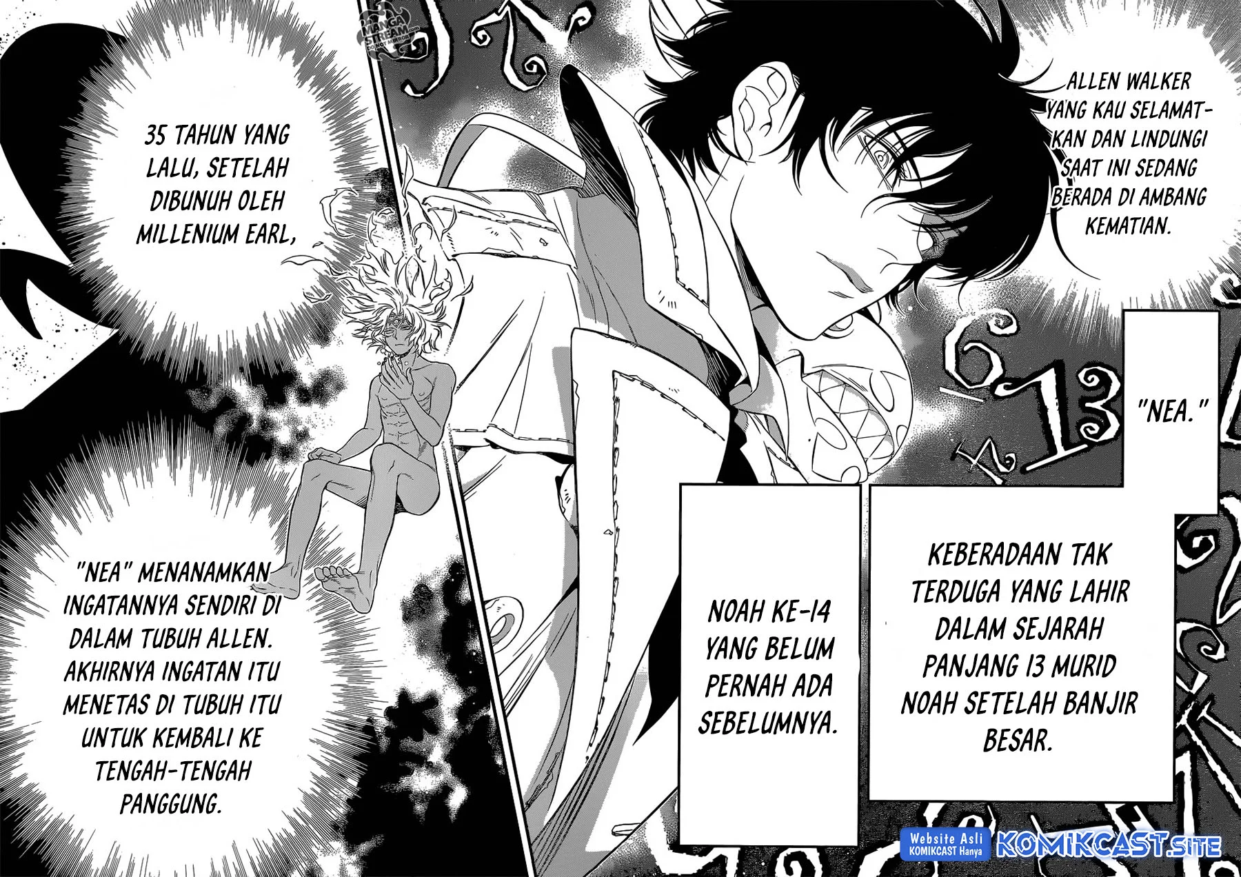 D Gray Man Chapter 219 Gambar 7