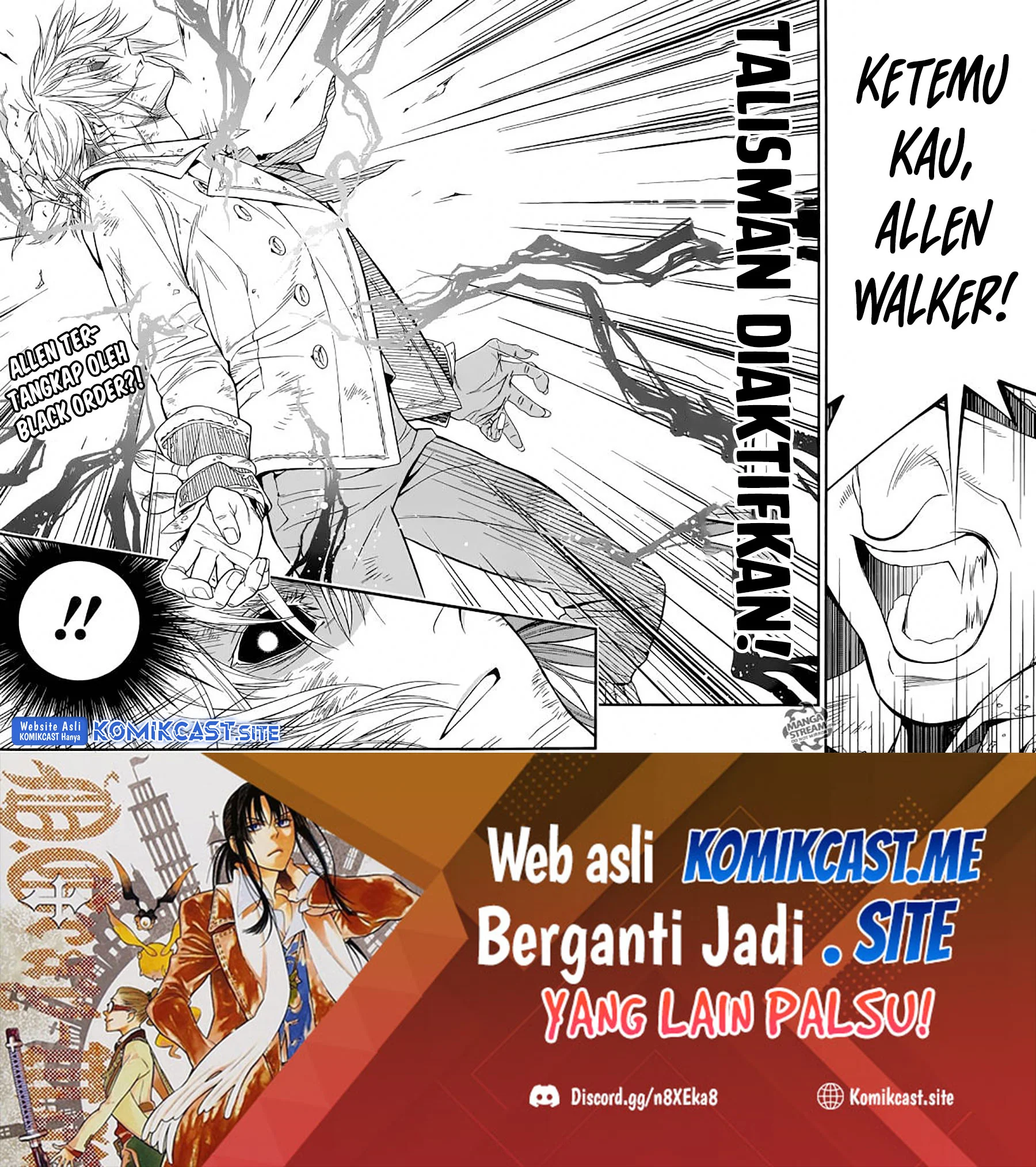 D Gray Man Chapter 220 Gambar 41
