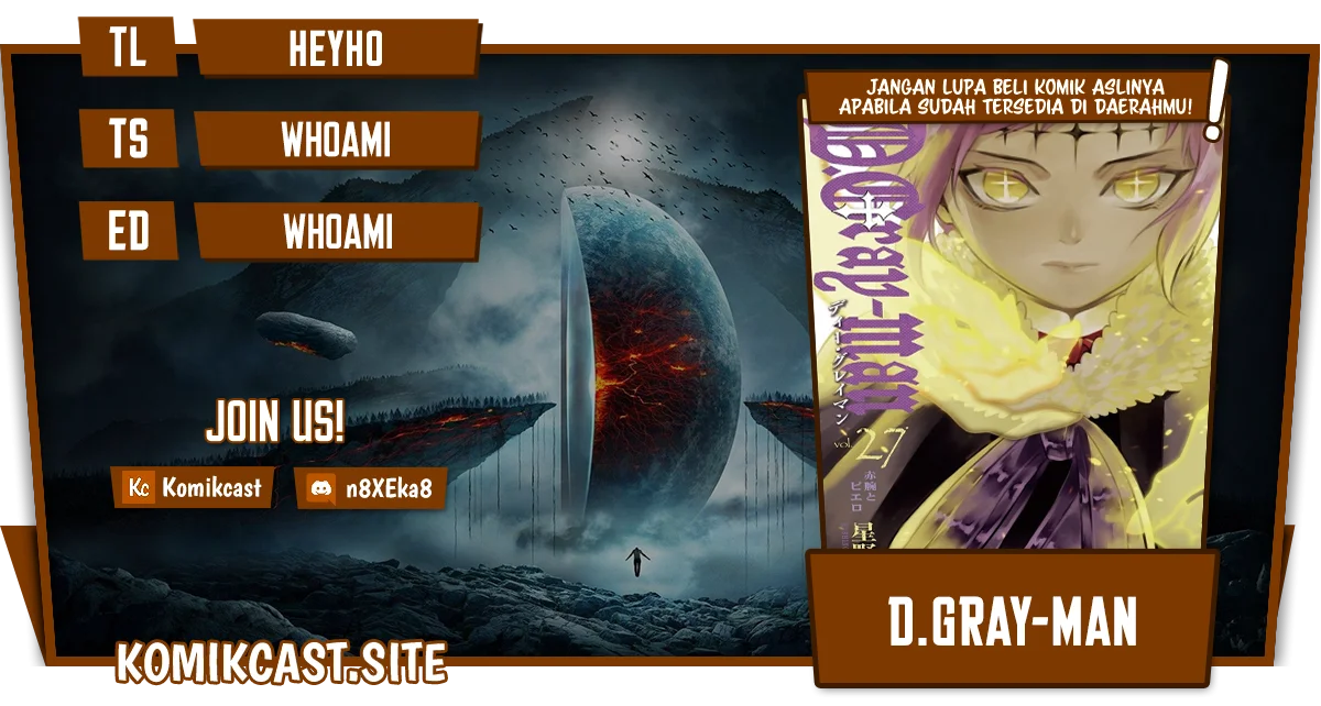 Komik D Gray Man Chapter 222 gambar 1