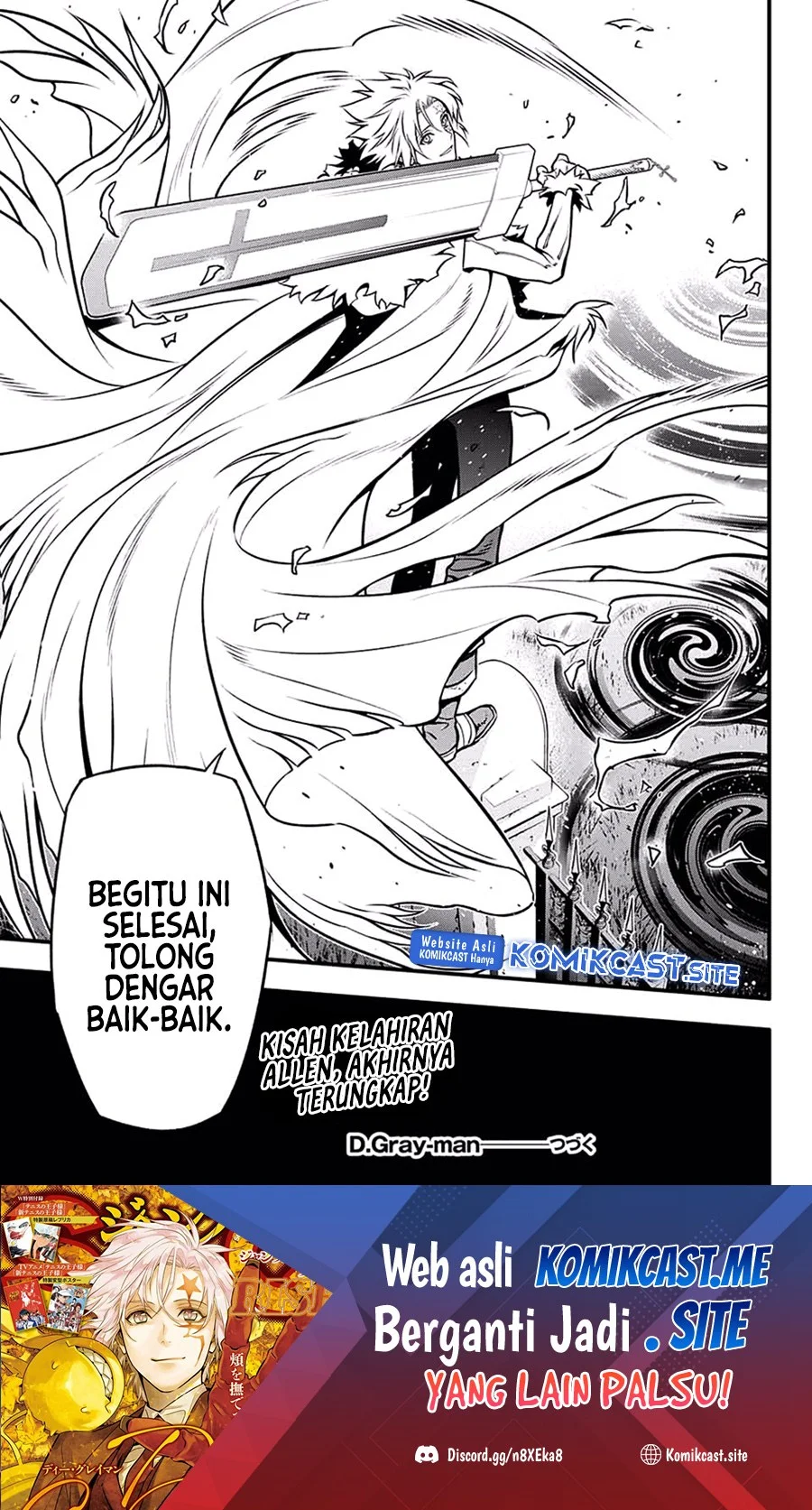 D Gray Man Chapter 231 Gambar 21