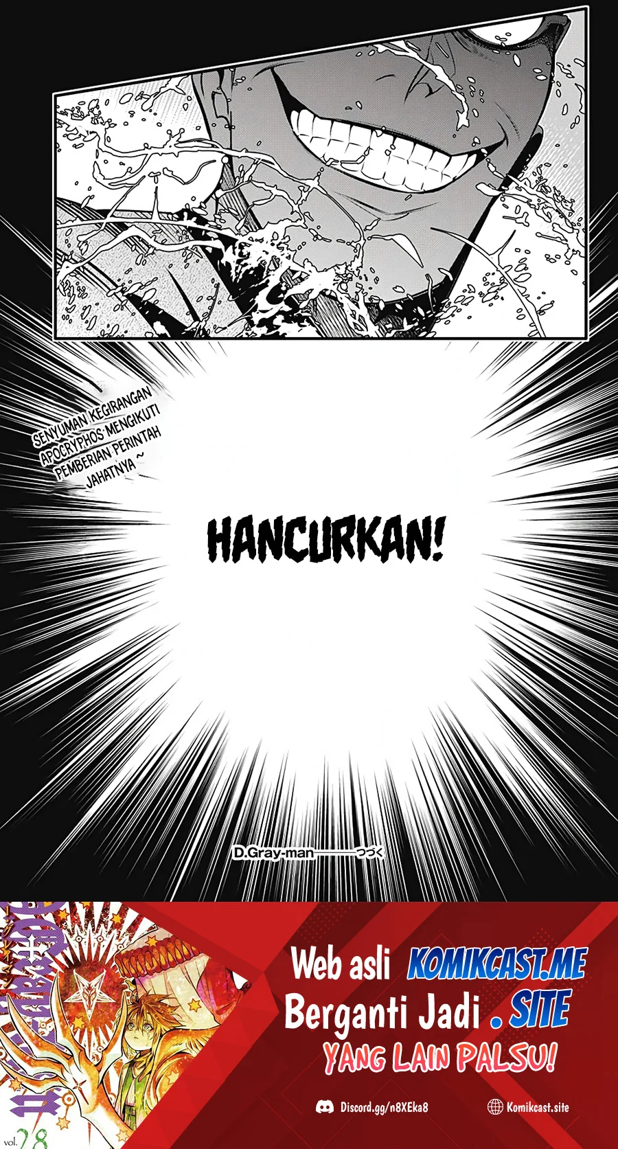D Gray Man Chapter 241 Gambar 23