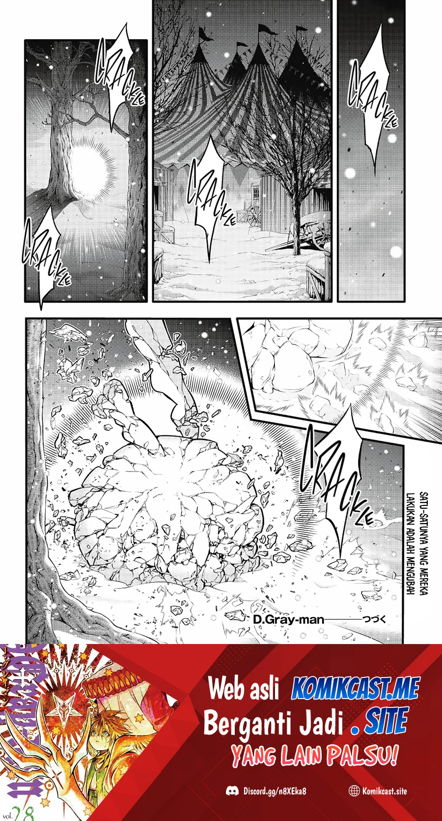 D Gray Man Chapter 244 Gambar 18