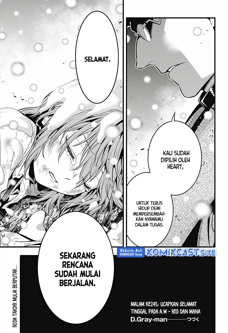 D Gray Man Chapter 245 Gambar 17