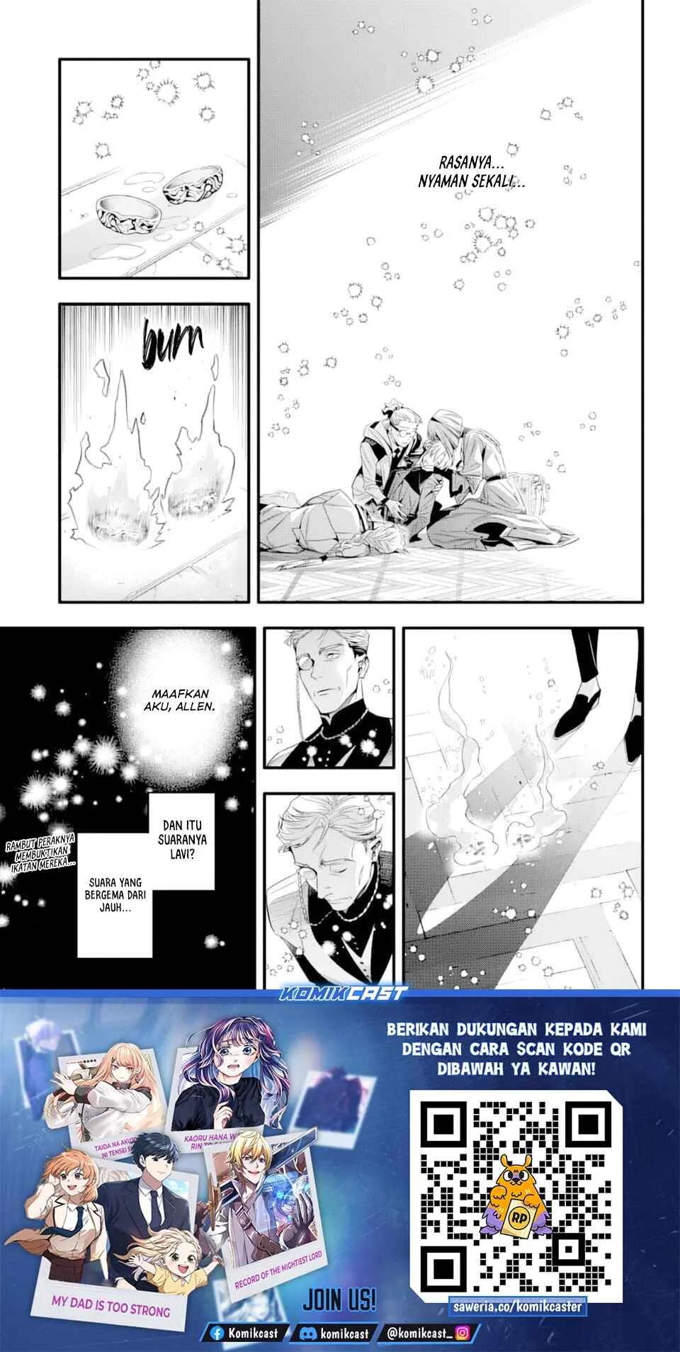 D Gray Man Chapter 255 Gambar 18