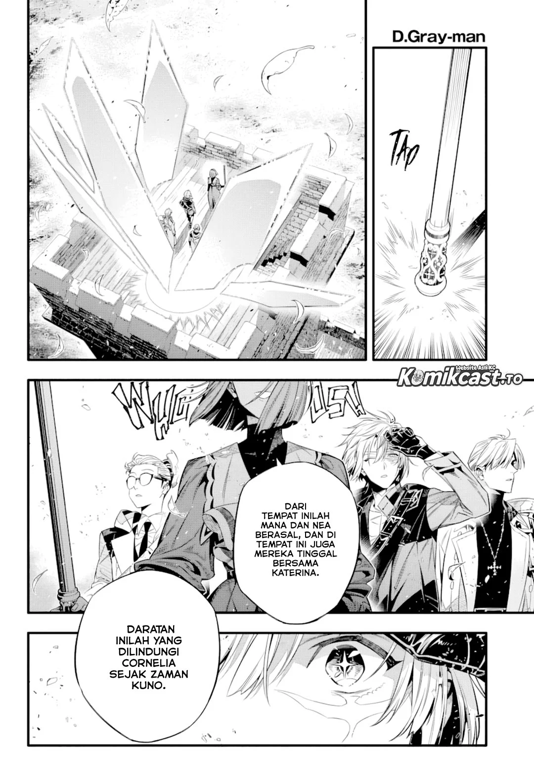 D Gray Man Chapter 256 Gambar 16