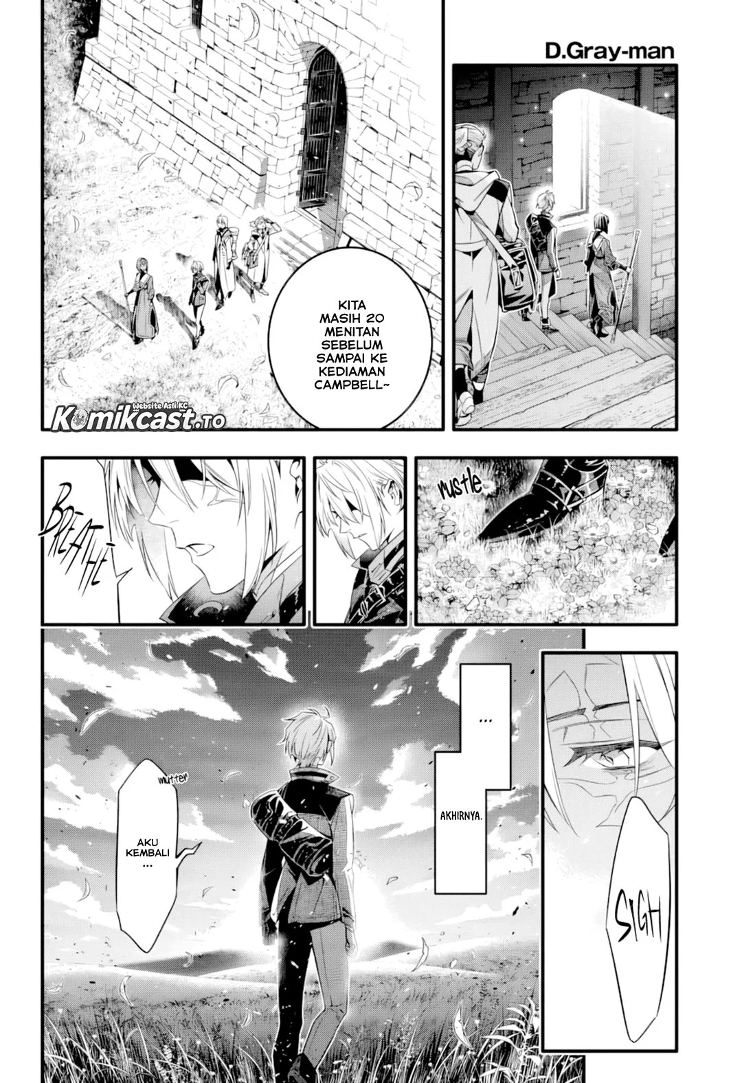D Gray Man Chapter 256 Gambar 19