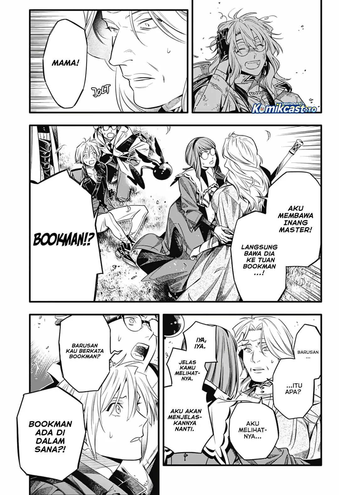 D Gray Man Chapter 257 Gambar 28