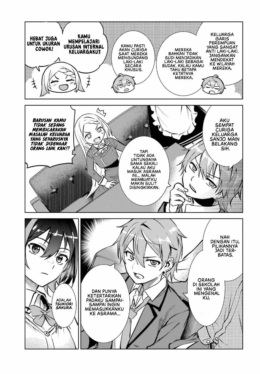 Danshi Kinsei Game Sekai de Ore ga Yarubeki Yuiitsu no Koto – Yuri no Ma ni Hasamaru Otoko to Shite Tensei shite shimaimashita Chapter 13 Gambar 18