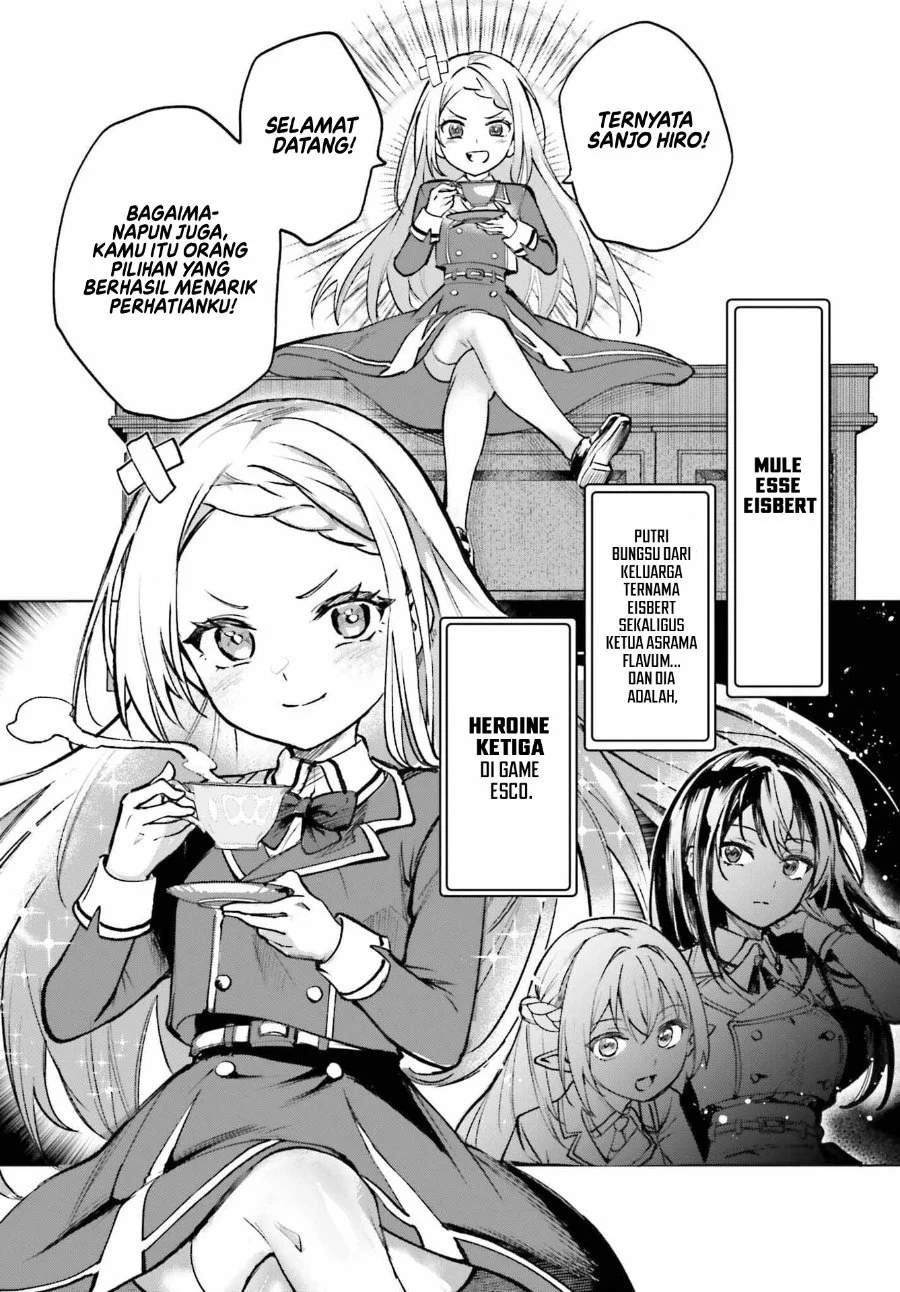 Danshi Kinsei Game Sekai de Ore ga Yarubeki Yuiitsu no Koto – Yuri no Ma ni Hasamaru Otoko to Shite Tensei shite shimaimashita Chapter 13 Gambar 9