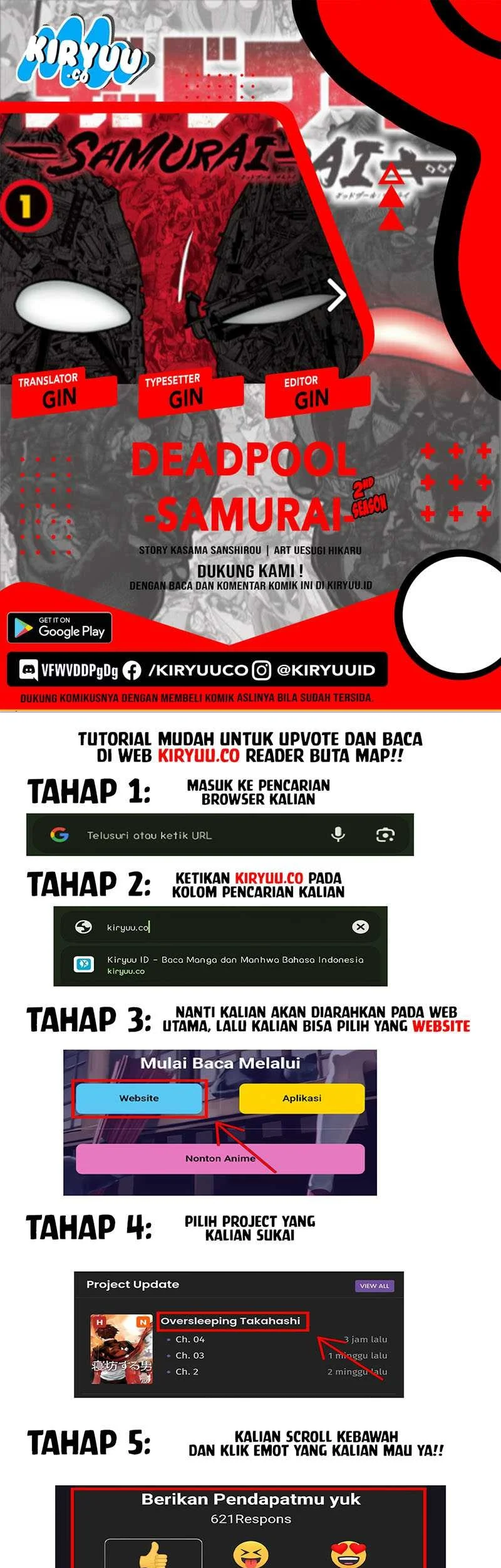 Komik Deadpool: Samurai Chapter 16 gambar 1