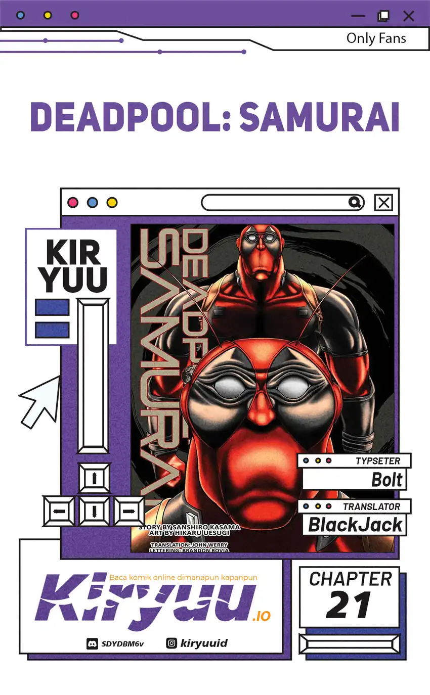 Komik Deadpool: Samurai Chapter 21 gambar 1