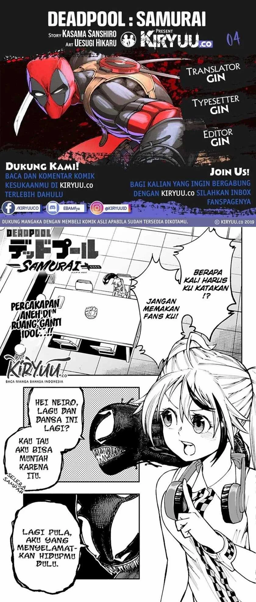 Komik Deadpool: Samurai Chapter 4 gambar 1