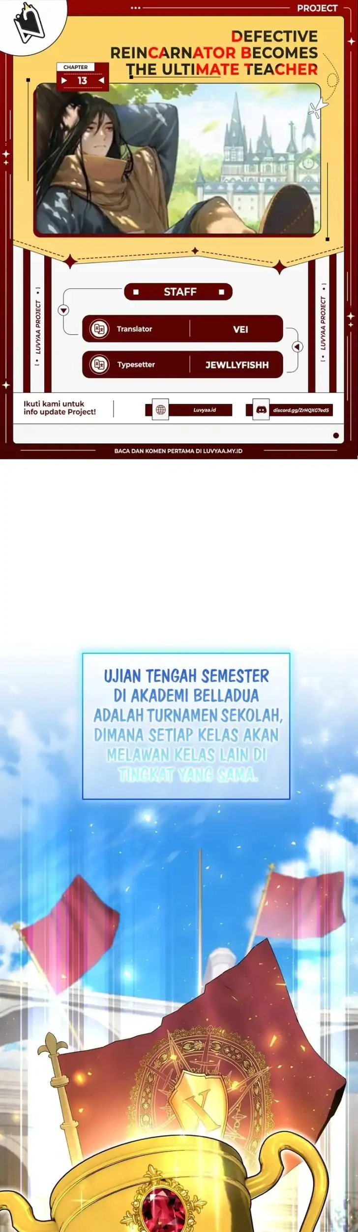 Komik Defective Reincarnator Becomes The Ultimate Teacher Chapter 13 gambar 1