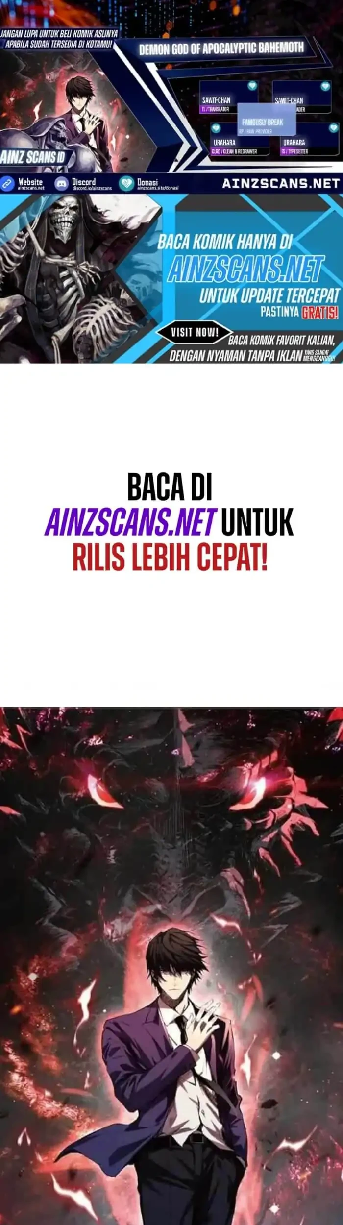 Komik Demon God of Apocalyptic Behemot Chapter 66 gambar 1