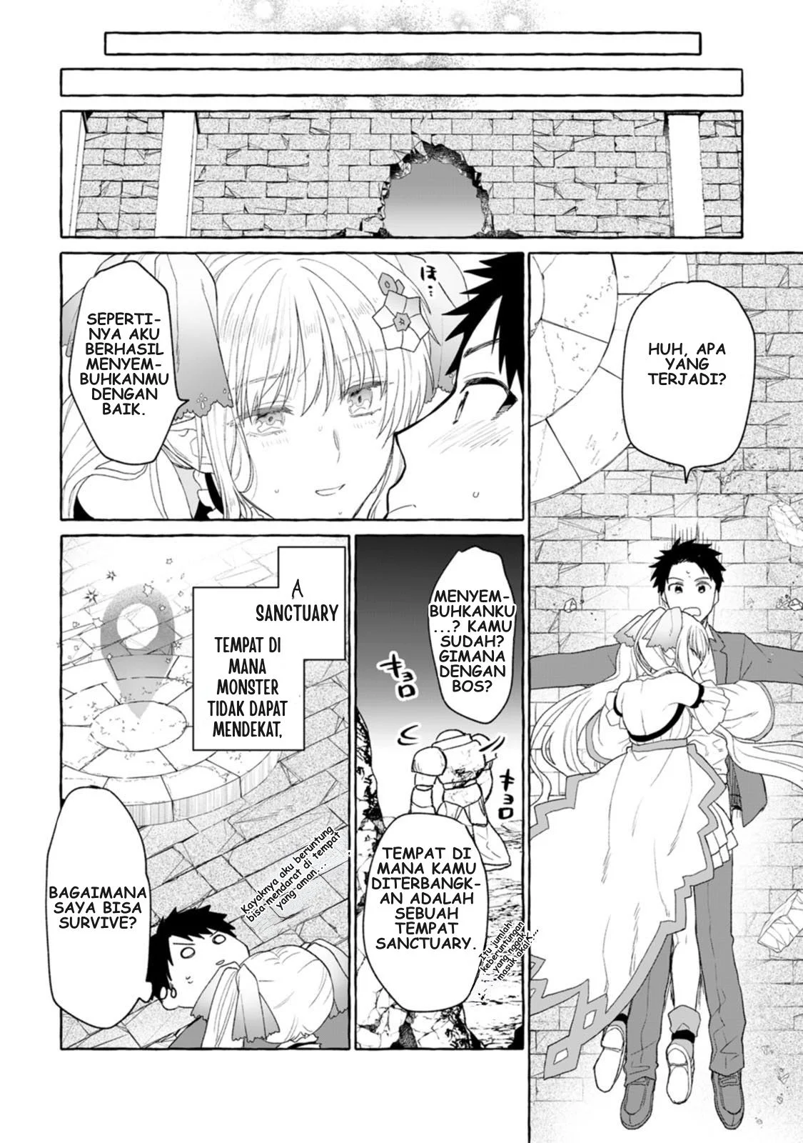 Dungeon no Aru Sekai de Kashikoku Sukoyaka ni Ikiru Houhou Chapter 1 Gambar 30