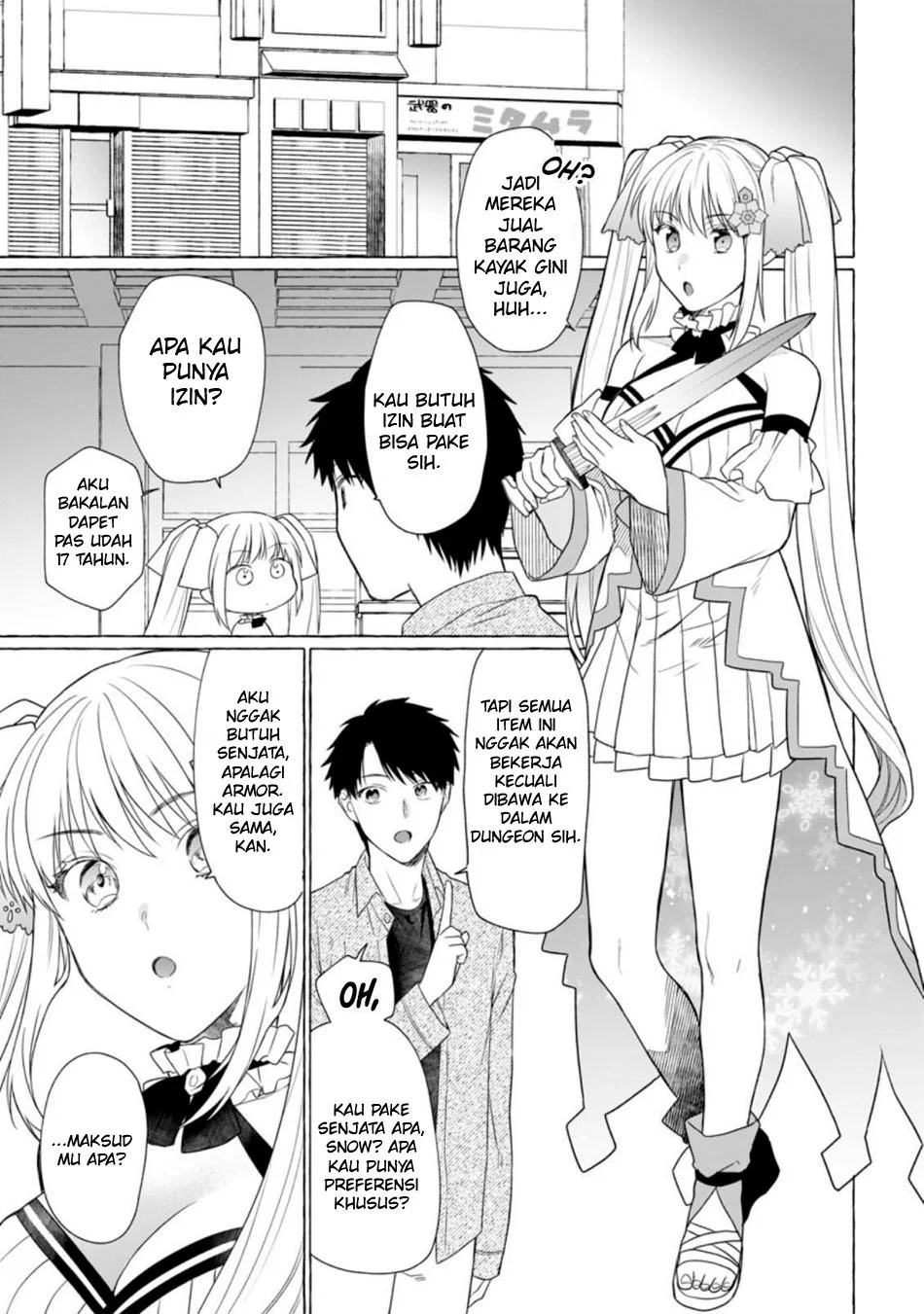 Dungeon no Aru Sekai de Kashikoku Sukoyaka ni Ikiru Houhou Chapter 6 Gambar 9