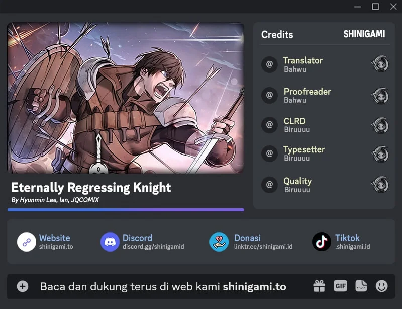 Komik Eternally Regressing Knight Chapter 103 gambar 1