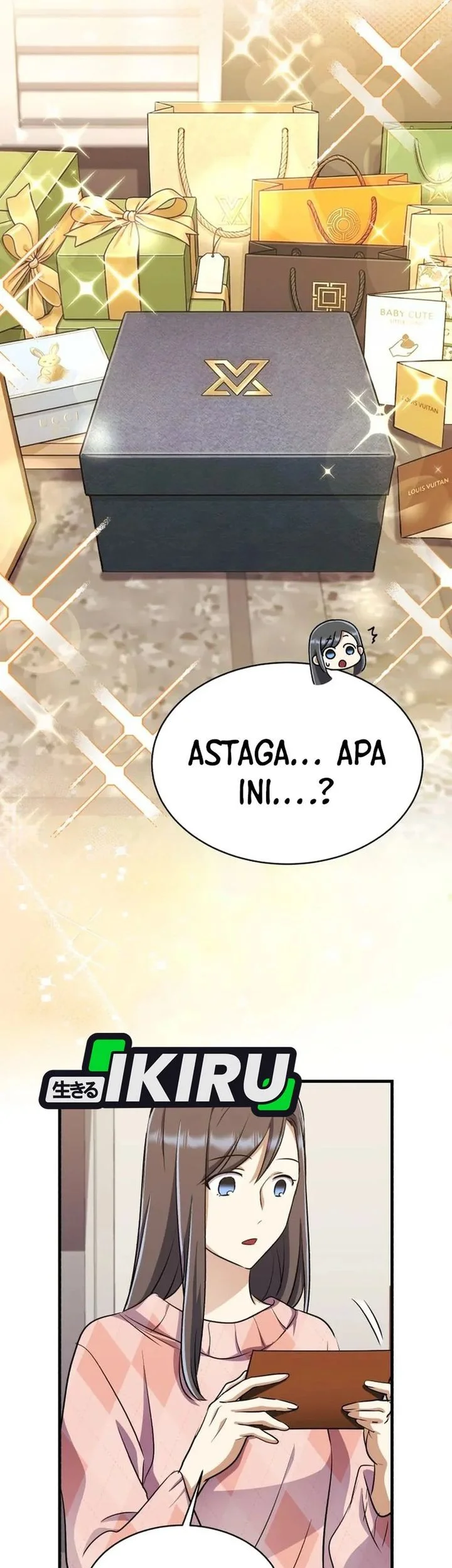 Even the Absolute Being Is a First-Time Dad Chapter 44 Gambar 35