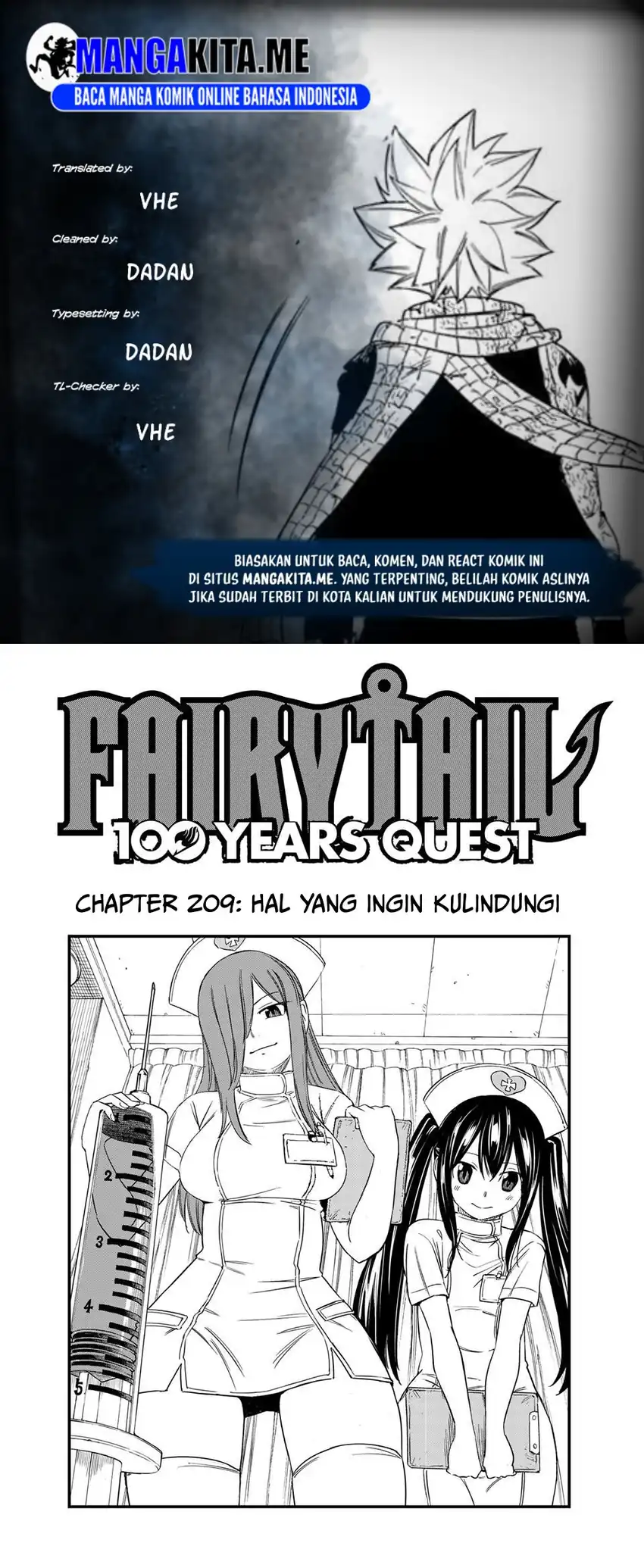 Komik Fairy Tail: 100 Years Quest Chapter 209 gambar 1