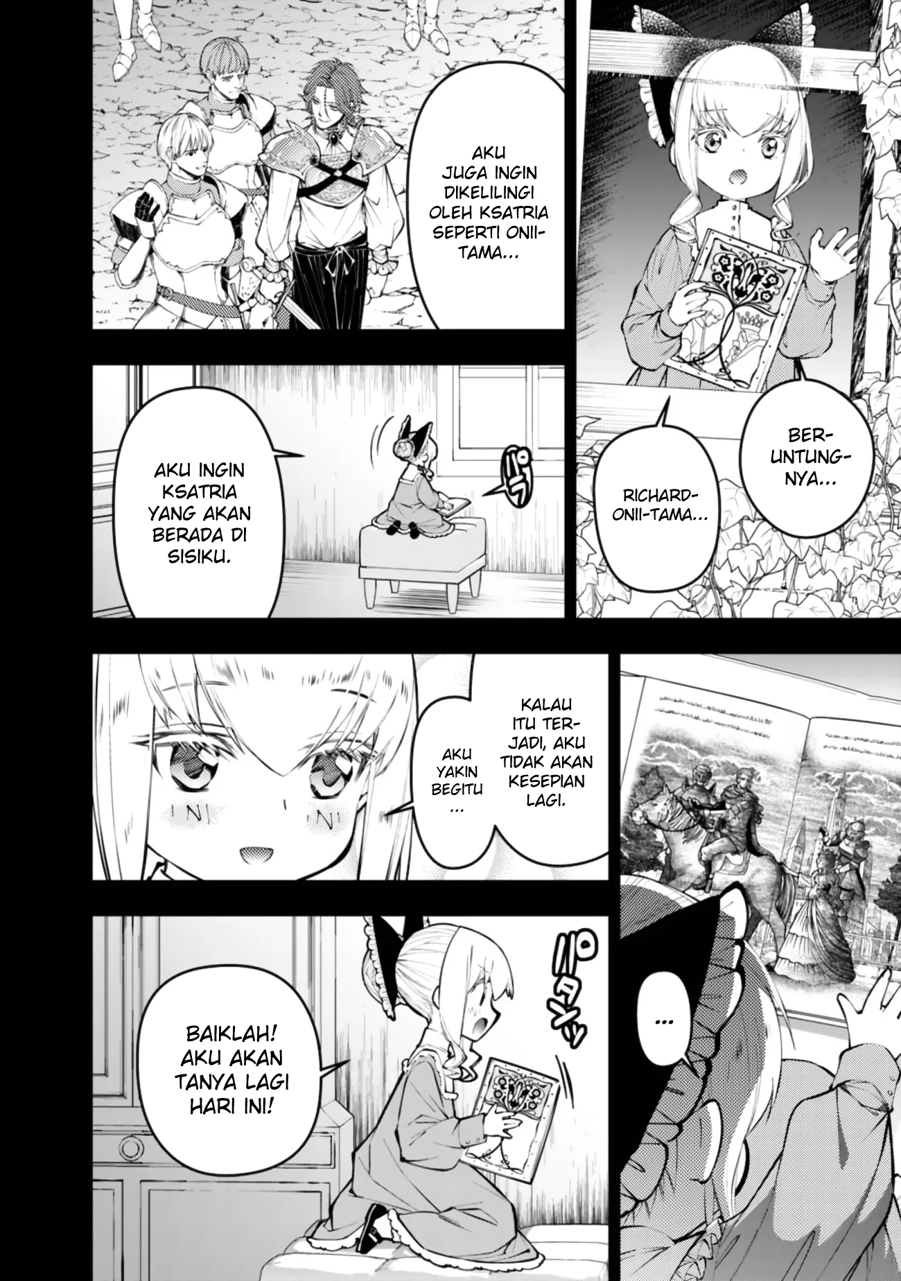 Fukushuu o Koinegau Saikyou Yuusha wa, Yami no Chikara de Senmetsu Musou Suru Chapter 132 Gambar 3