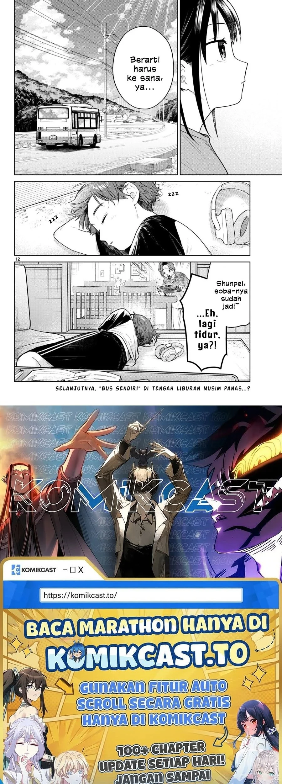 Futari Bus Chapter 27 Gambar 12