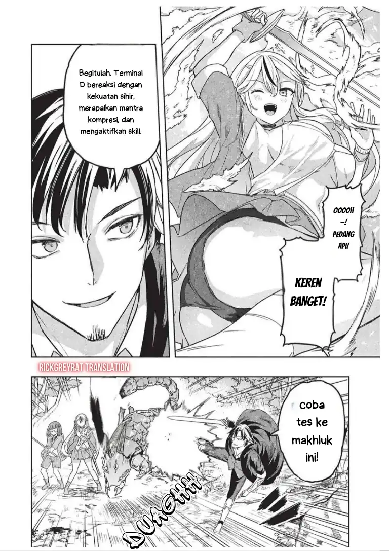 Gal to Dungeon to Shuukai Okure no Tansaku Eiyuutan ~Moto Legend Ima wa Wakeari tei Rank Tansakushana Ore ga, S-Kyuu Gal ni Natsukare Makutte Ikusei wo Makase Sareta~ Chapter 6 Gambar 10