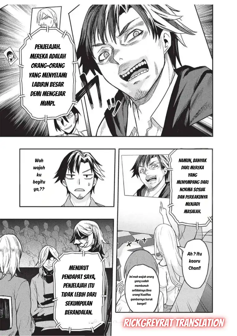 Gal to Dungeon to Shuukai Okure no Tansaku Eiyuutan ~Moto Legend Ima wa Wakeari tei Rank Tansakushana Ore ga, S-Kyuu Gal ni Natsukare Makutte Ikusei wo Makase Sareta~ Chapter 7 Gambar 18