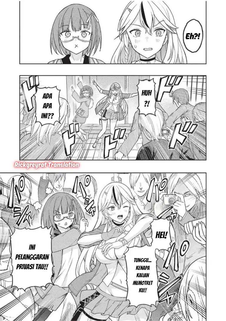 Manga Gal to Dungeon to Shuukai Okure no Tansaku Eiyuutan ~Moto Legend Ima wa Wakeari tei Rank Tansakushana Ore ga, S-Kyuu Gal ni Natsukare Makutte Ikusei wo Makase Sareta~ Chapter 7 gambar 2