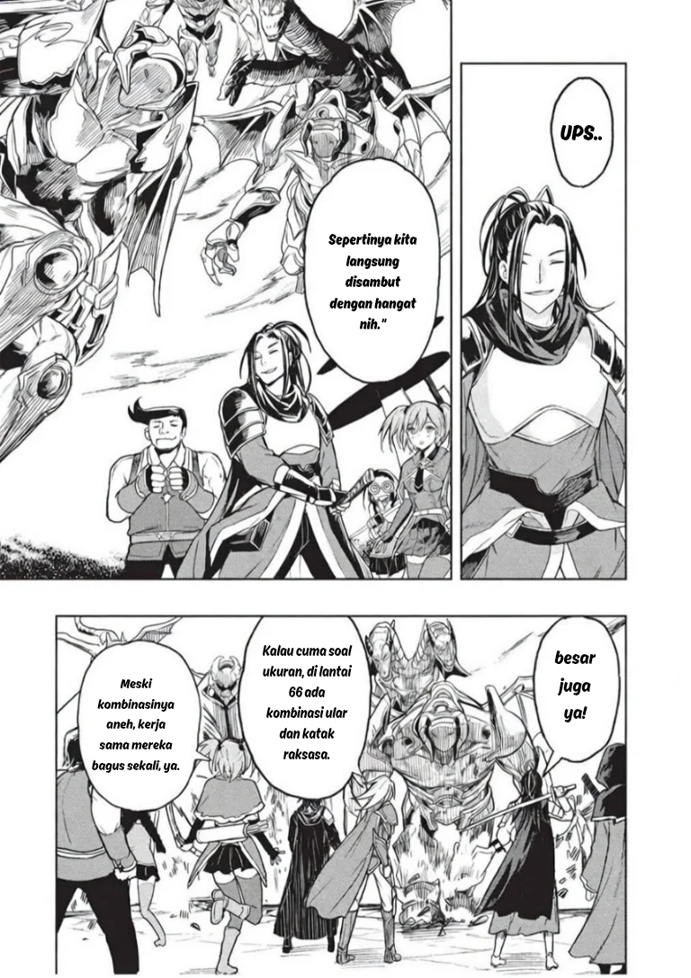 Gal to Dungeon to Shuukai Okure no Tansaku Eiyuutan ~Moto Legend Ima wa Wakeari tei Rank Tansakushana Ore ga, S-Kyuu Gal ni Natsukare Makutte Ikusei wo Makase Sareta~ Chapter 8 Gambar 8