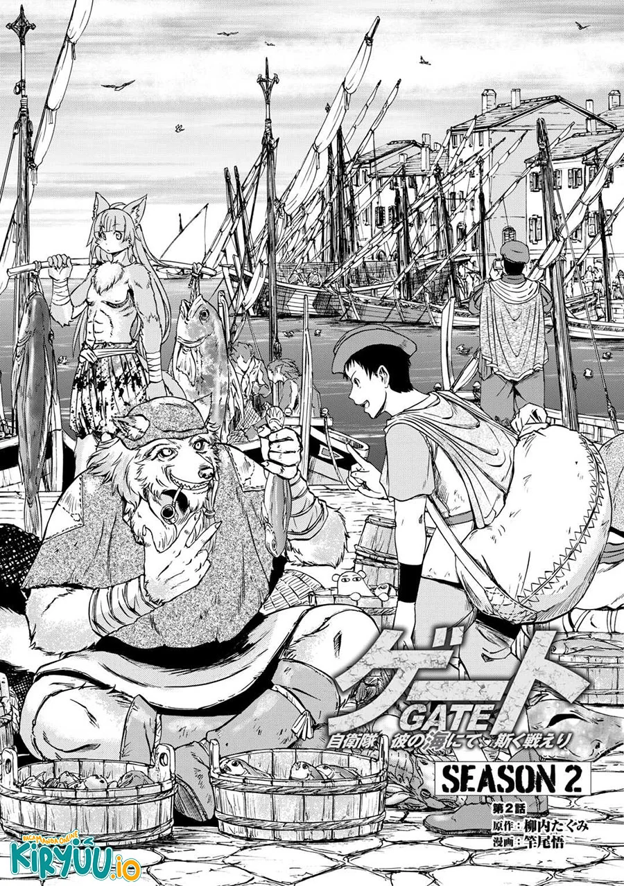 Manga Gate Season 2: Jieitai Kanoumi nite, Kaku Tatakaeri Chapter 2 gambar 2