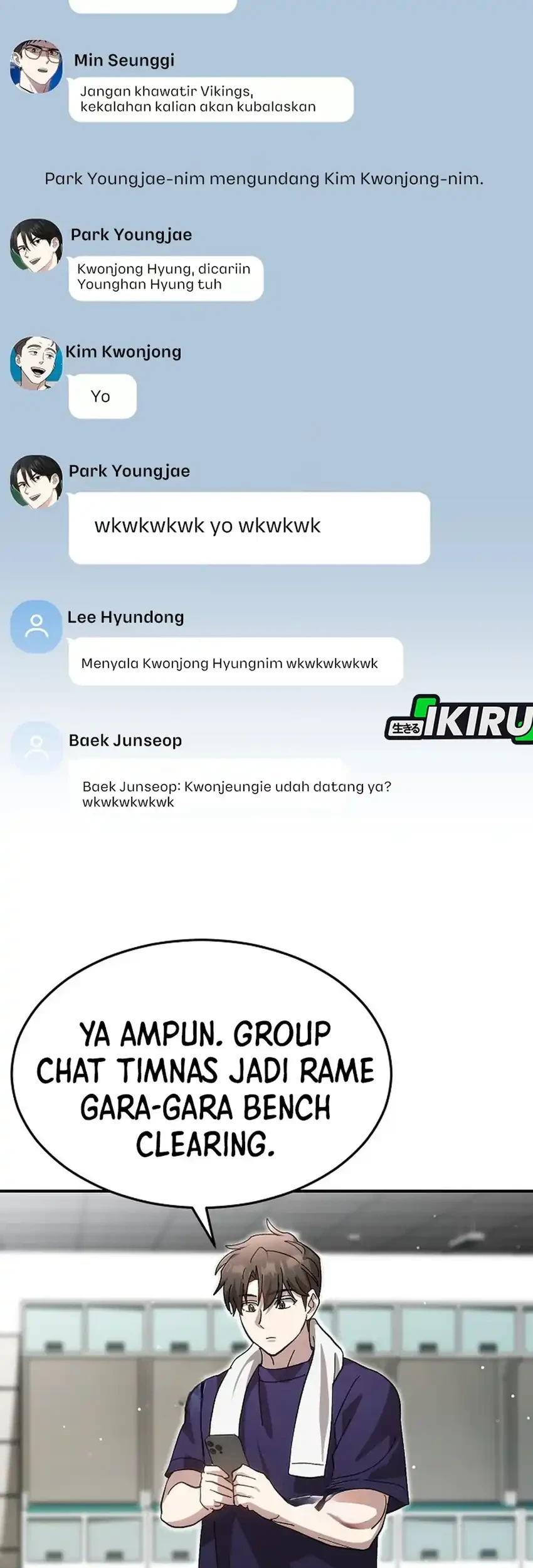 Genius Hitter Hits Fastball Chapter 109 Gambar 49