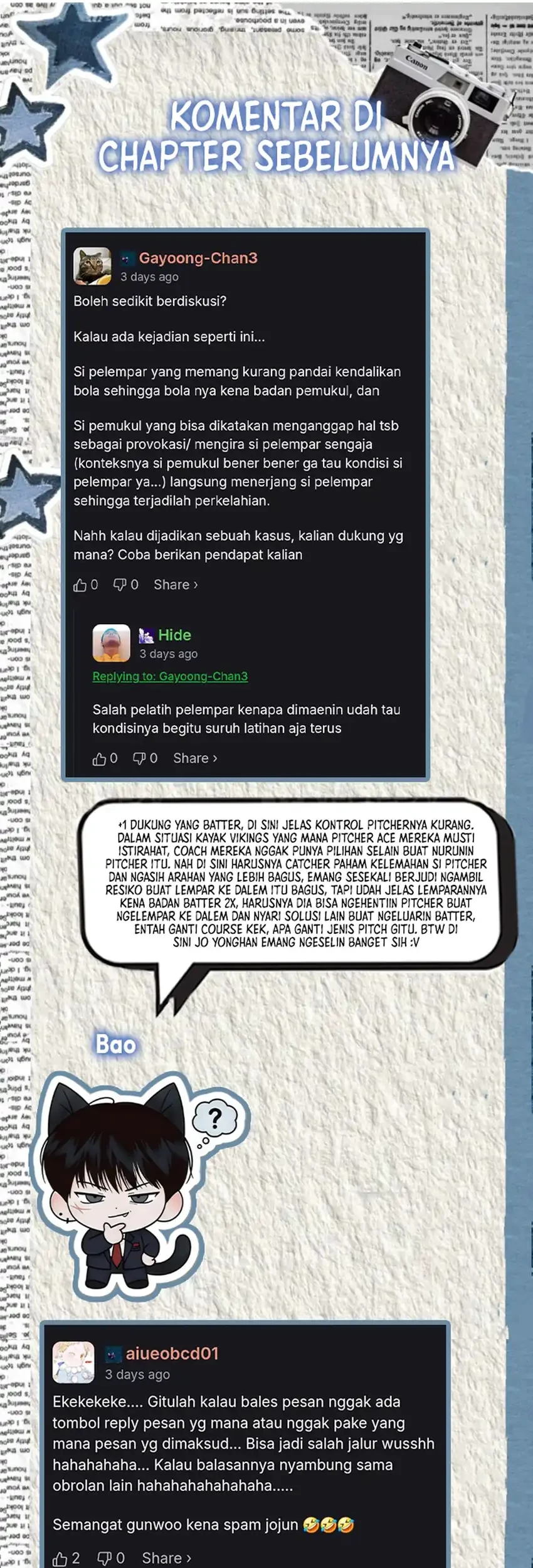 Genius Hitter Hits Fastball Chapter 110 Gambar 73