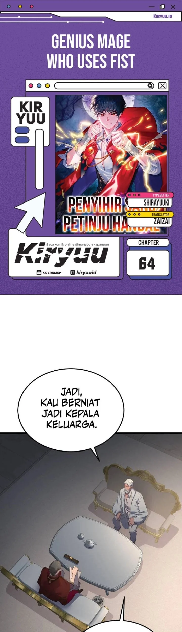 Komik Genius Mage Who Uses Fists Chapter 64 gambar 1