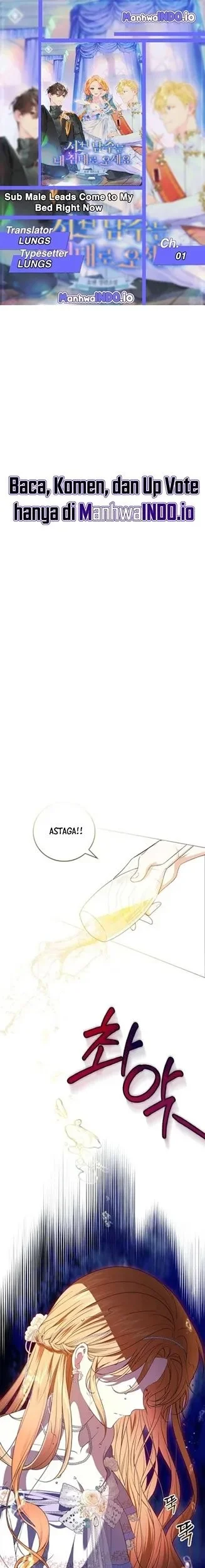 Komik Get in My Bed, Supporting Male Leads! Chapter 1 gambar 1
