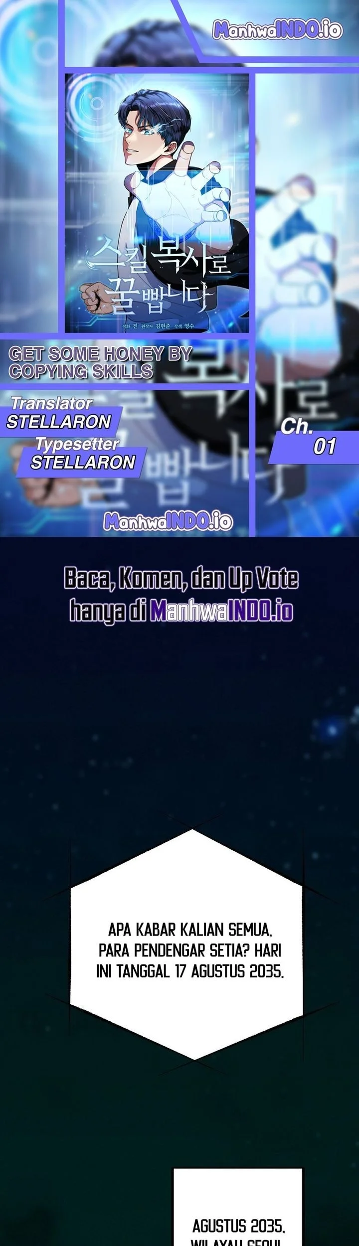 Komik Get Some Honey by Copying Skills Chapter 1 gambar 1