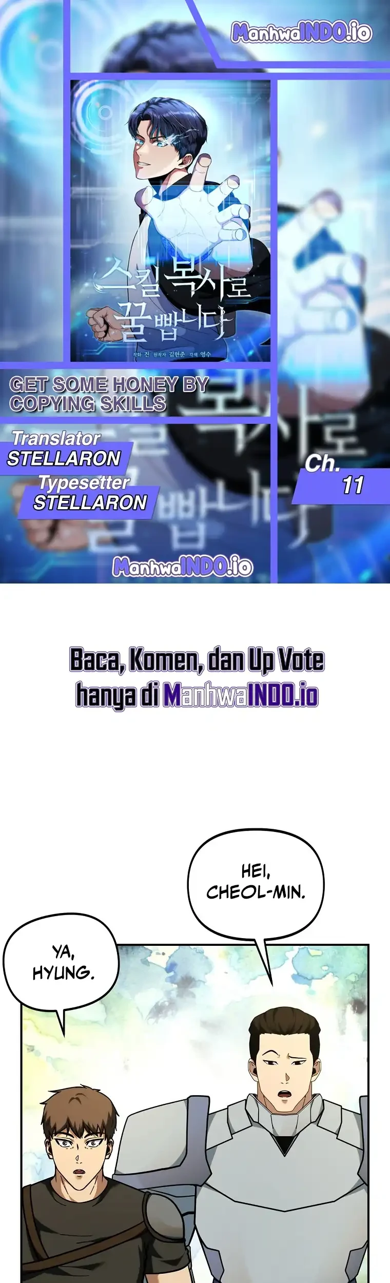 Komik Get Some Honey by Copying Skills Chapter 11 gambar 1