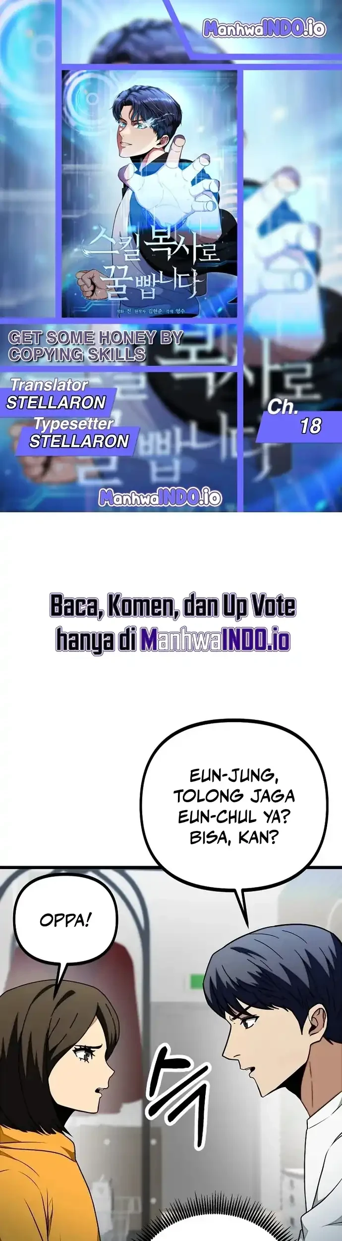 Komik Get Some Honey by Copying Skills Chapter 18 gambar 1